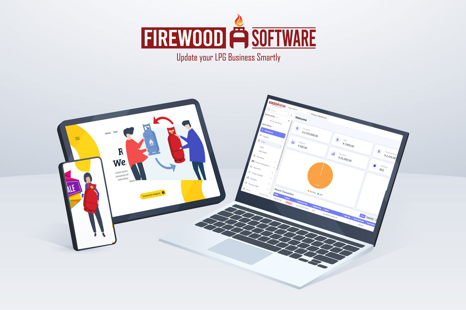 Firewood LPG Software